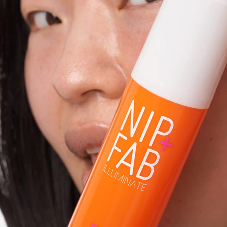 Nip Fab Vitamin C Fix Serum for Face with Carrot Oil and Acai Berry Extract Antioxidant for Skin Brightening and Toning