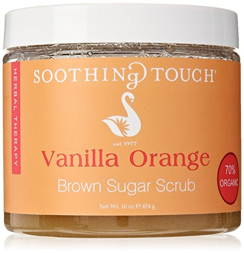 Soothing Touch Brown Sugar Scrub Vanilla Orange 16 Ounce