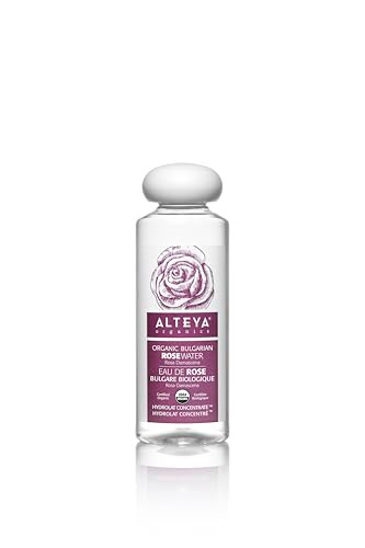 Alteya Organics Rose Water USDA Certified Organic Facial Toner 85 Fl Oz250mL Pure Bulgarian Rosa Damascena Flower Water