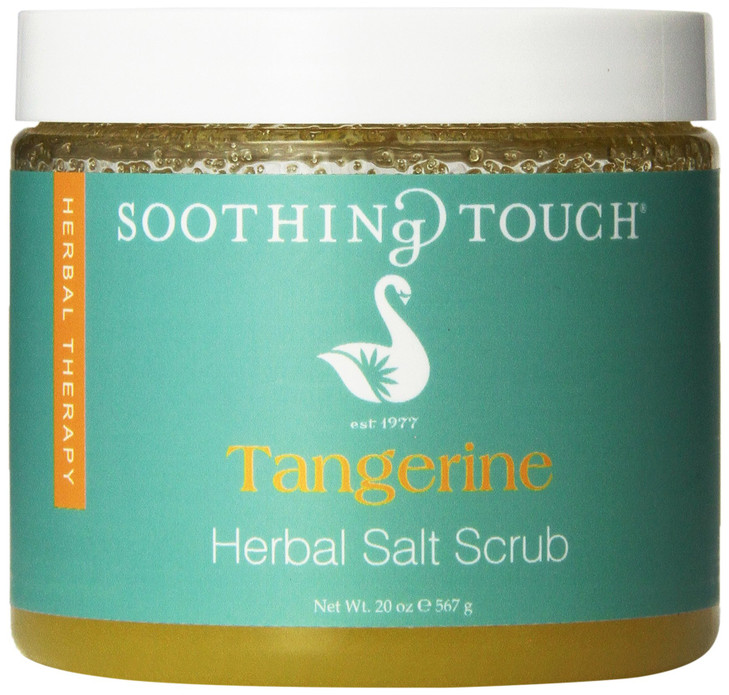 Soothing Touch Herbal Salt Tangerine Scrub 20 Oz