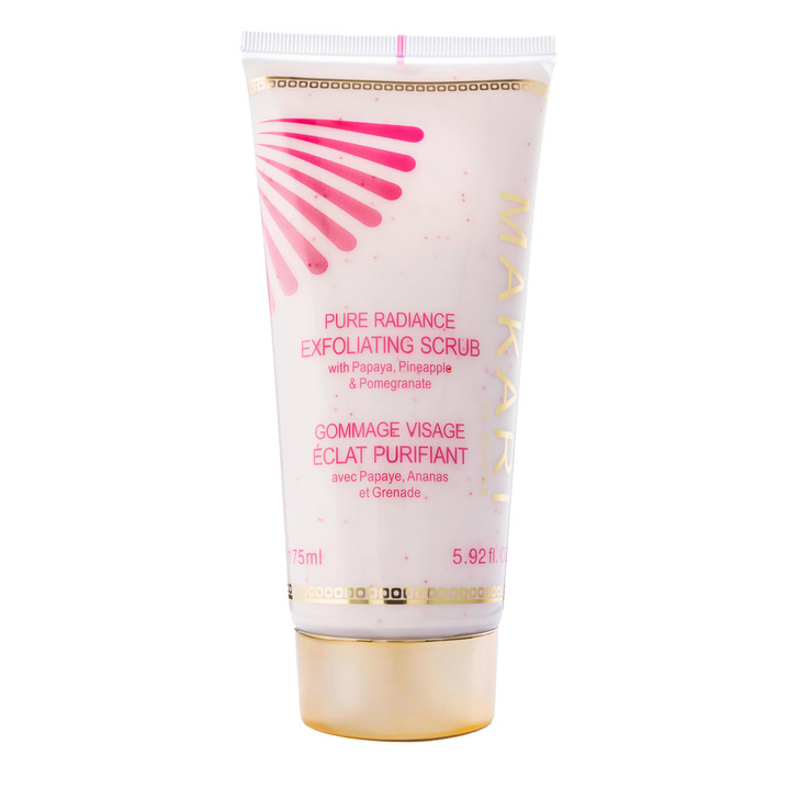 Makari Pure Radiance Exfoliating Face Scrub 592 fl oz Exfoliating Scrub for Face Body SkinSmoothing Formula with Papaya