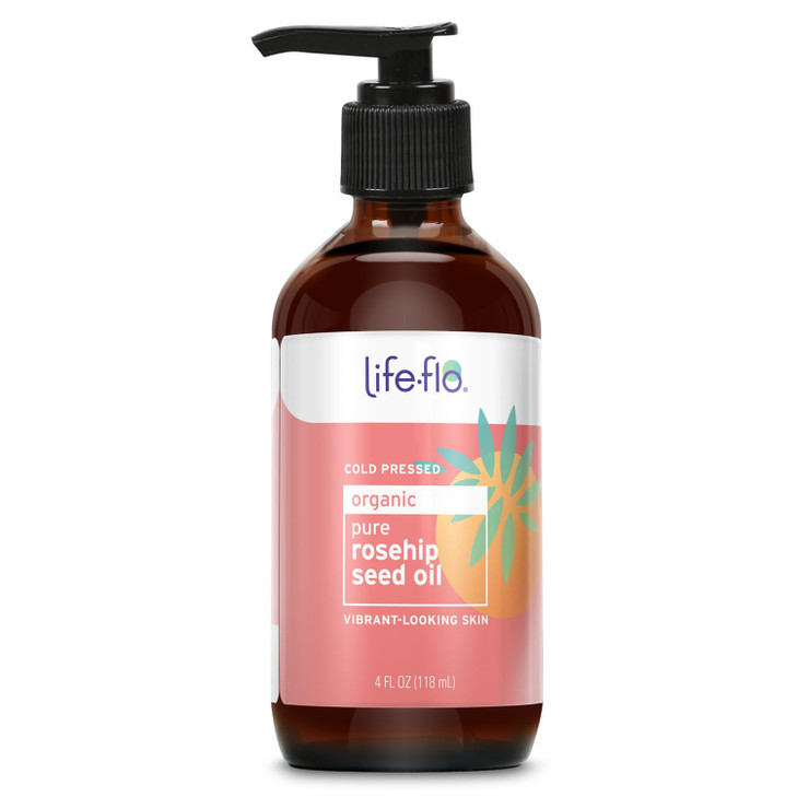 LIFEFLO Pure Organic Rosehip Seed Oil Hydrating Face Oil Dry Skin Care Cold Pressed from Organic Rose Hips Rich in Fatty