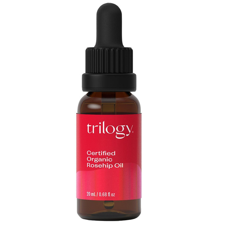 Trilogy Certified Organic Rosehip Oil Intensive Nourishment Improves Appearance of Scars Stretch Marks Fine Lines Wrinkl