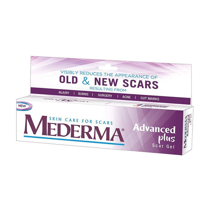 Mederma Advanced Scar Gel 1x Daily Use less save more Reduces the Appearance of Old New Scars 1 Doctor Pharmacist Recomm