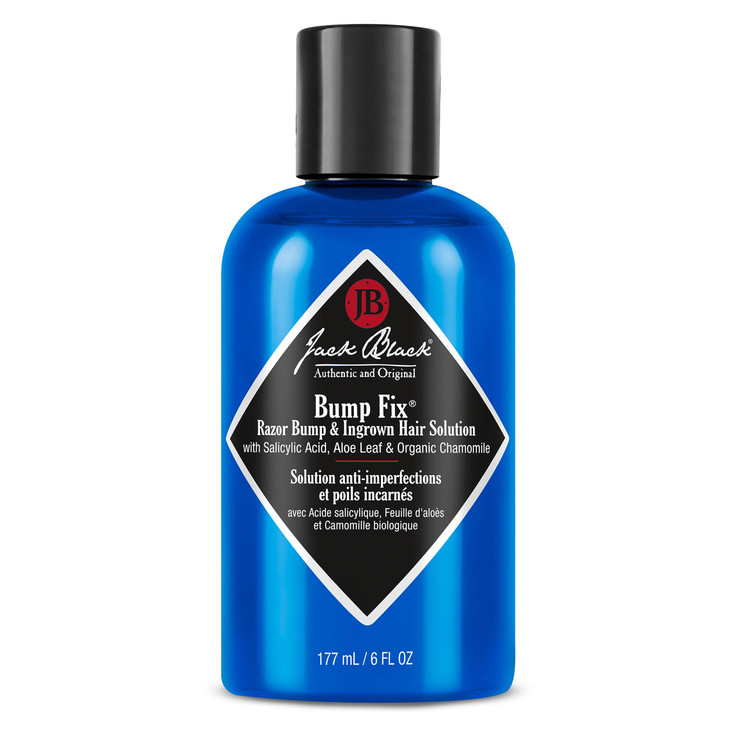 Jack Black Bump Fix 6 Fl Oz Acne Razor Bump Ingrown Hair Solution Moisturizing Acne Treatment for Face Aftershave for Ra