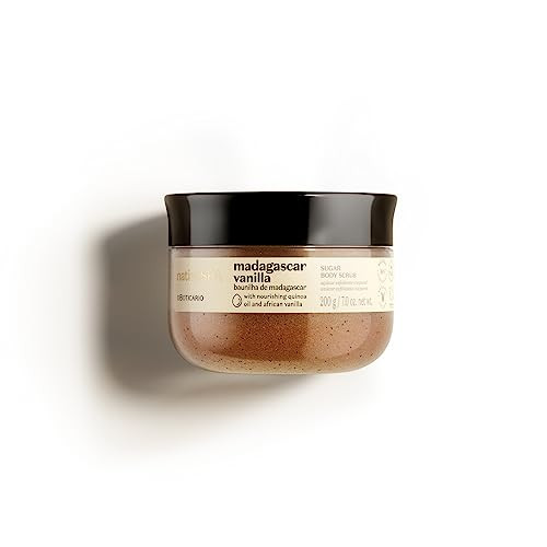 Nativa SPA by O Boticrio Madagascar Vanilla Exfoliating Body Scrub Hydrating Anti Aging Gentle Exfoliator 7 Ounce