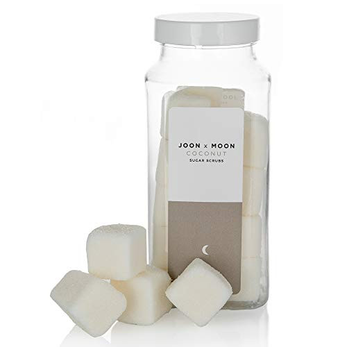 JOON X MOON Sugar Scrub Coconut 1 Pack Exfoliating Body Scrub Moisturizing Aloe and Shea Butter to Soften and Nourish Sk