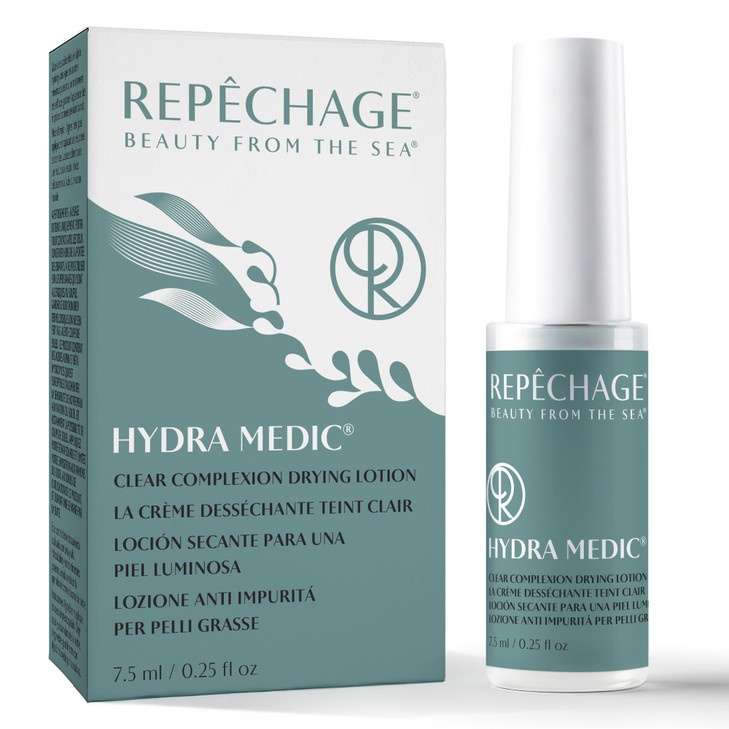 Repechage Hydra Medic Drying Lotion Targeted Treatment 025 fl oz 75 mL Salicylic Acid Fruit Acid Overnight Blemish Solut