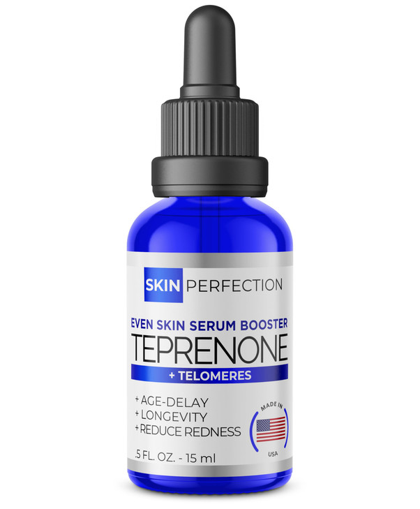 Skin Perfection Advanced Teprenone DIY AntiAging Peptide Boost Reduce Redness Wrinkles Improve Hydration Enhance Skin To
