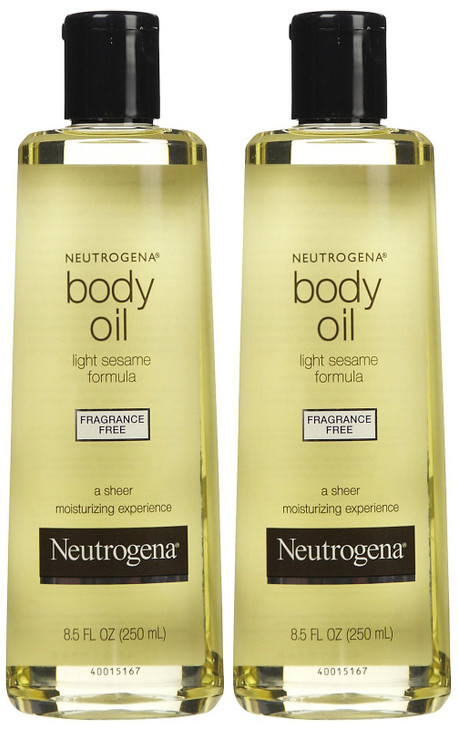 Neutrogena Body Oil Fragrance Free 85 Fl Oz Pack of 2