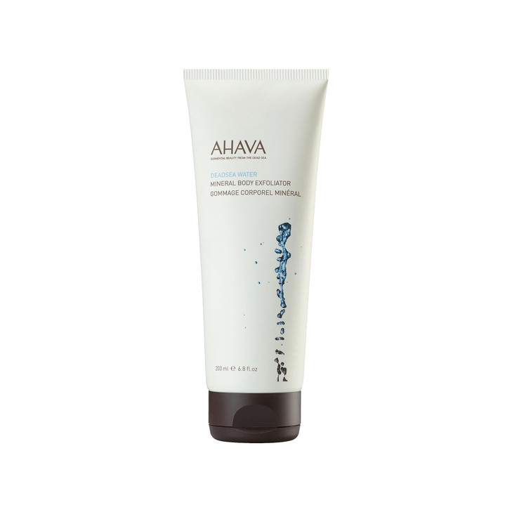 AHAVA Dead Sea Water Mineral Body Exfoliator Gel body Scrub For Daily Smoothness Hydration Removes Excess Dead Skin Not