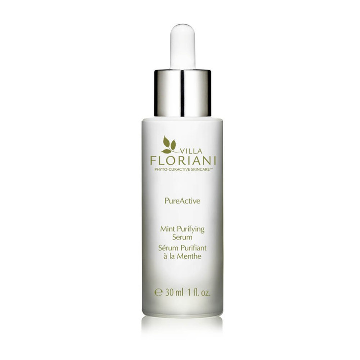 Mint Purifying Serum Rebalances And ReTexturizes BlemishProne Skin Mint Skincare Blemish Serum Natural Skincare 1 fl oz