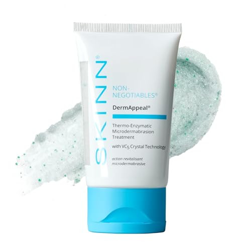 SKINN DermAppeal Microdermabrasion Treatment for Smoother Brighter and Clearer Skin 2oz Exfoliating Facial Scrub Removes