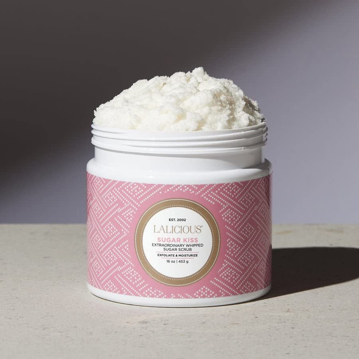 LALICIOUS Extraordinary Sugar Kiss Sugar Scrub for Body Exfoliating Body Scrubs for Women Moisturizing Body Exfoliator w
