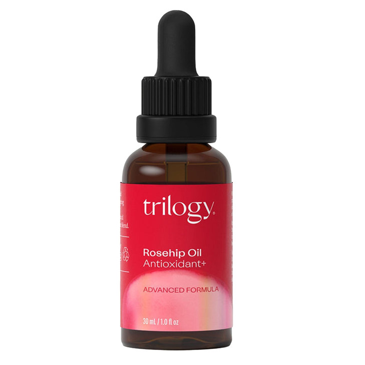 Trilogy Rosehip Oil Antioxidant Certified Organic Hydration Repair Beauty Oil 10 fl oz