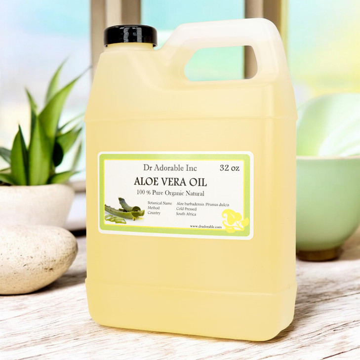 Dr Adorable 32 oz Aloe Vera Oil 100 Pure Natural Organic