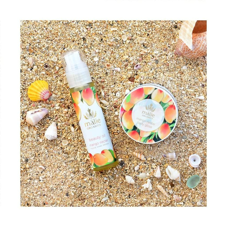 Malie Organics Mango Nectar All Natural Organic Therapeutic Botanical Beauty Oil Moisturization Nourishment for any Any
