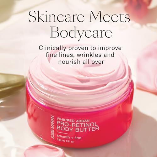 Josie Maran Whipped Argan ProRetinol Body Butter UltraHydrating Retinol Body Cream with AirWhipped 100 Pure Argan Oil Sm