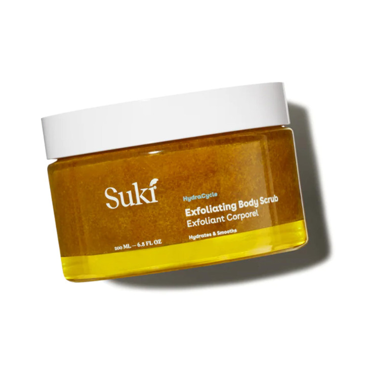 Suki Exfoliating Body Scrub With Calendula Oil and Alpha Hydroxy Acid Hydrating And Deep Cleaning Sugar Scrub 609 Oz