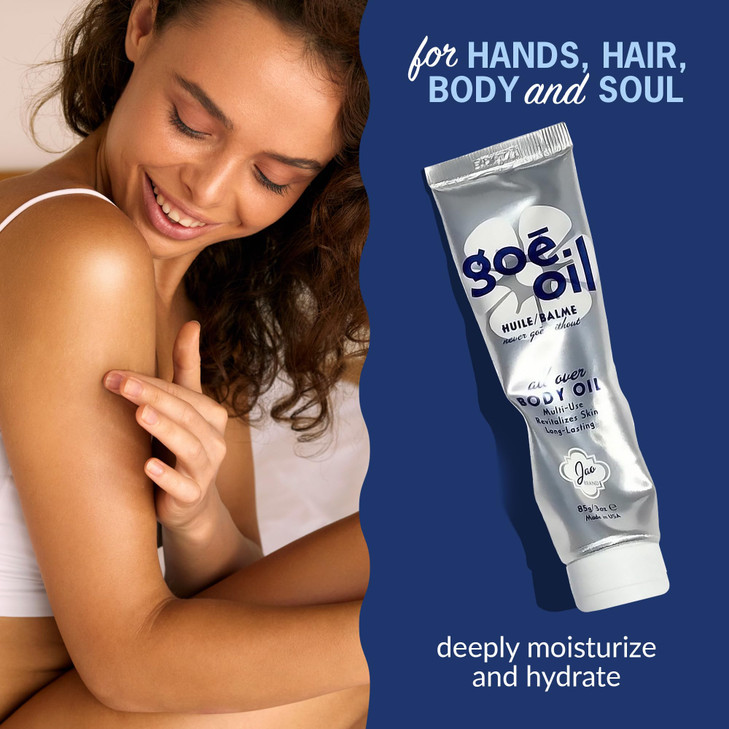 Jao Brand Go Oil All over Hand Face Body Oil Intensive Moisturizer Hydrator With Natural Oil Extracts PlantBased GlutenF