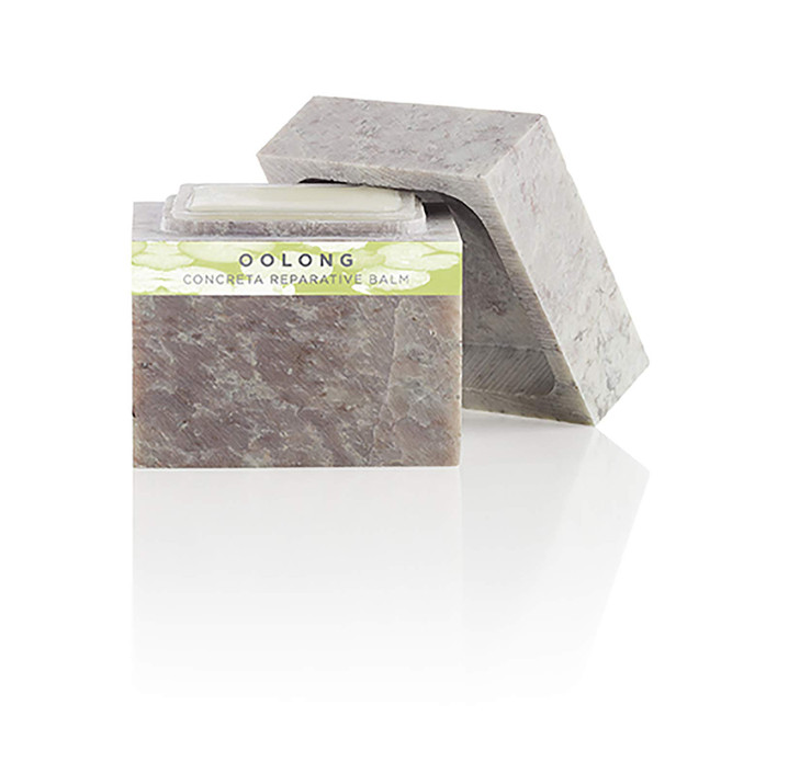 Zents Concreta Firming Repair Balm Solid Parfum Oolong Fragrance Moisturizing Shea Butter Coconut Oil for Skin 125 fl oz