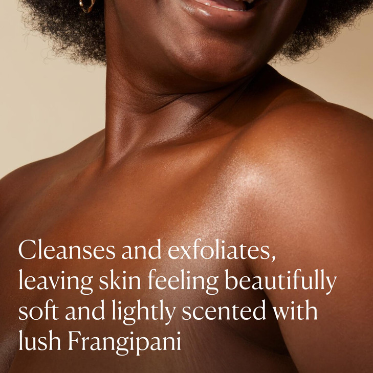 ELEMIS Frangipani Monoi Salt Glow 490g Tropical Body Scrub To Exfoliate Hydrate for Radiant Skin