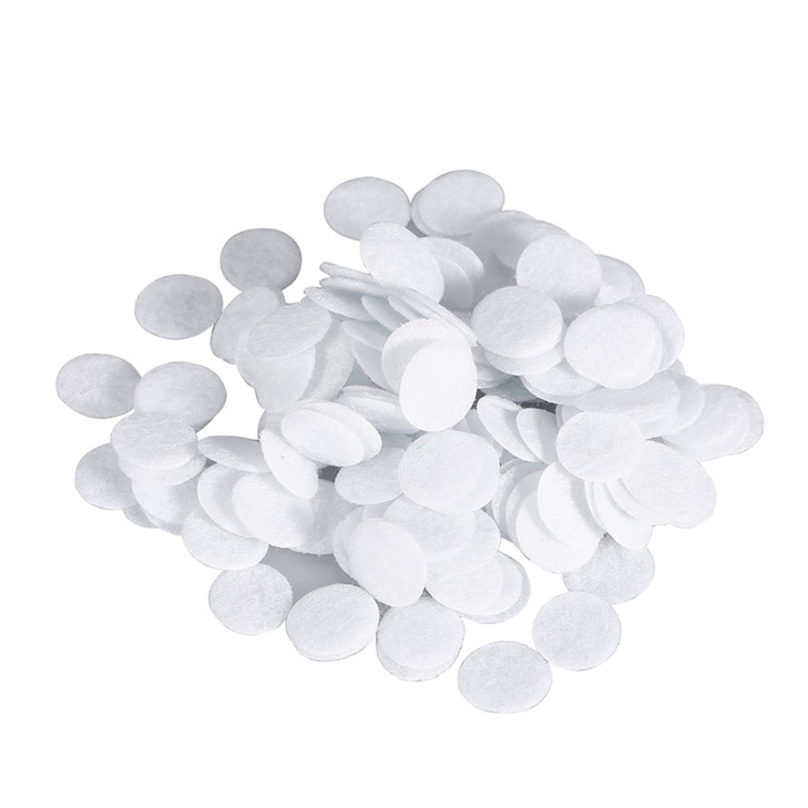 Microdermabrason Filter 100Pcs Cotton Filters Replacement Round Filtering Pad Vacuum Filters Accesories for Beauty Machi
