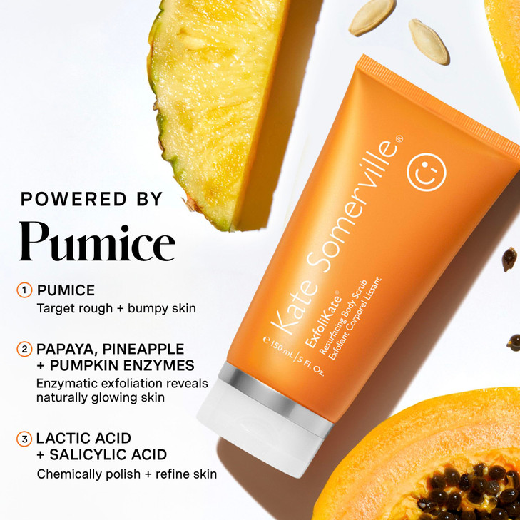 Kate Somerville ExfoliKate Resurfacing Body Scrub Triple Action Exfoliating Body Polish Removes Dead Skin Improves Tone