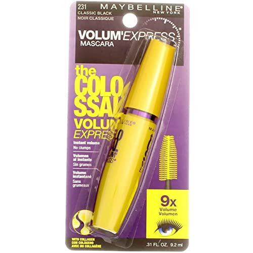Maybelline Volum' Express The Colossal Mascara - Classic Black - 2 Pack online at globaldelivered