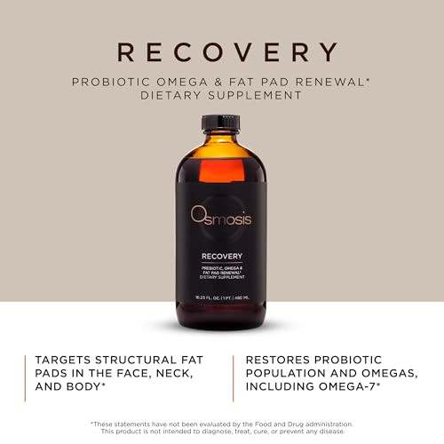 Osmosis Recovery Supplement Supports Renewal of Fat Pads For Youthful Looking Skin 1623 Fl Oz