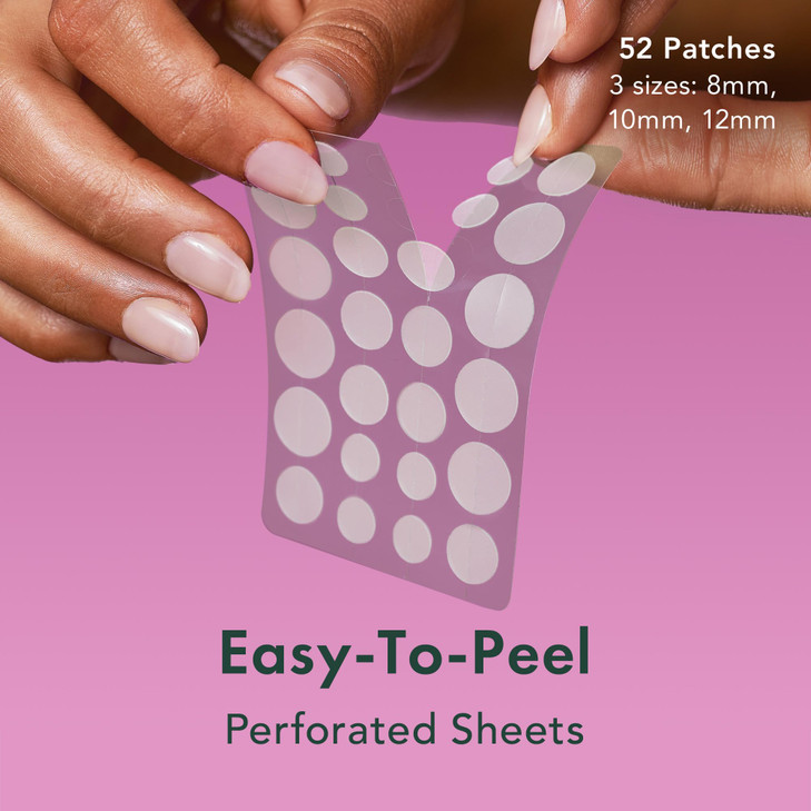 Rael Pimple Patches Miracle Overnight Spot Cover Thicker Extra Adhesion Hydrocolloid Acne Pimple Patch for Face Zits Ble