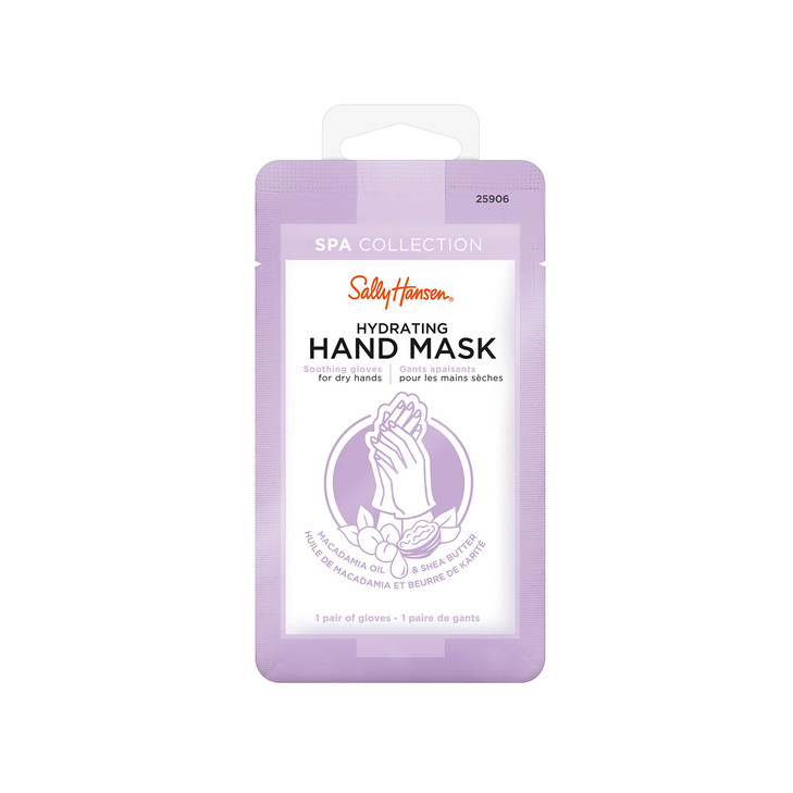 Sally Hansen Nail Treatment Spa Collection Hydrating Hand Mask Soothing Gloves for Dry Rough Hands Infused with Vitamin