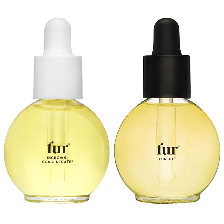 Fur Ingrown Hair Care Duo TwoStep Preventative Treatment Combines Oil and Concentrate 05 FL oz each