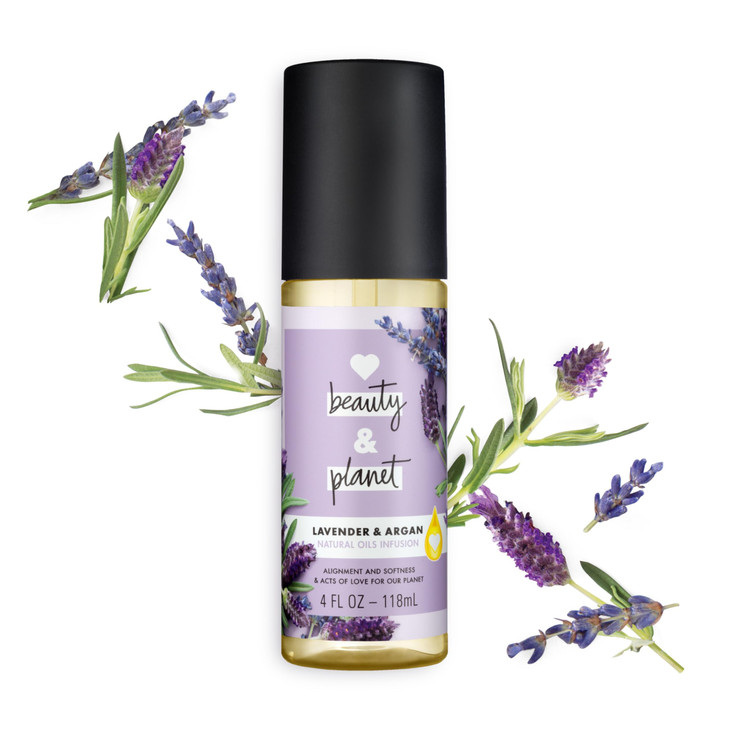 Love Beauty and Planet Lavender Argan Essential Hair Oil