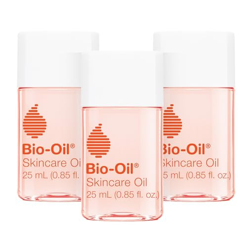 BioOil Skincare Body Oil Serum for Scars and Stretch Marks Face and Body Moisturizer with Vitamin E A for Sensitive Dry