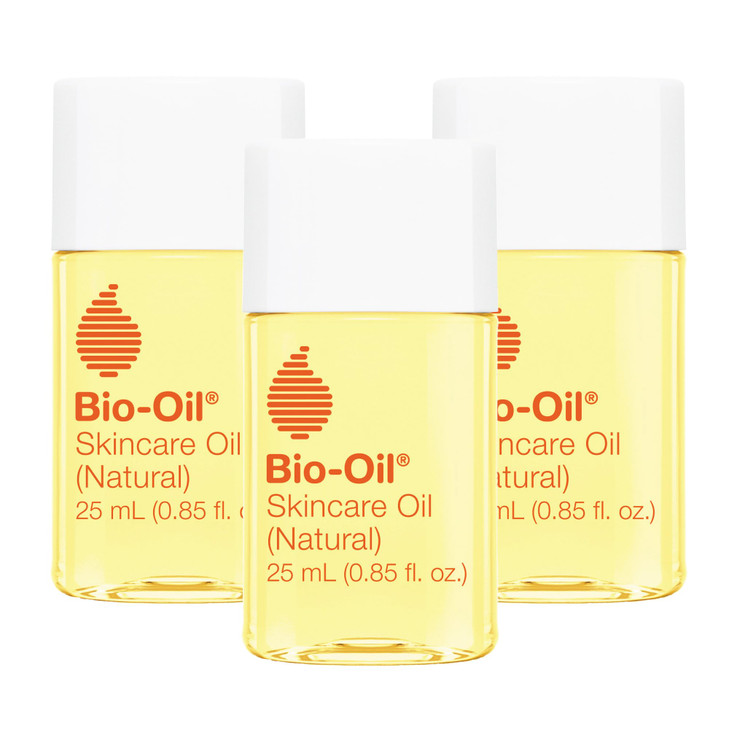 BioOil Natural Skincare Oil Serum Face and Body Moisturizer with Chamomile Rosehip and Lavender Oil for Scars Stretch Ma