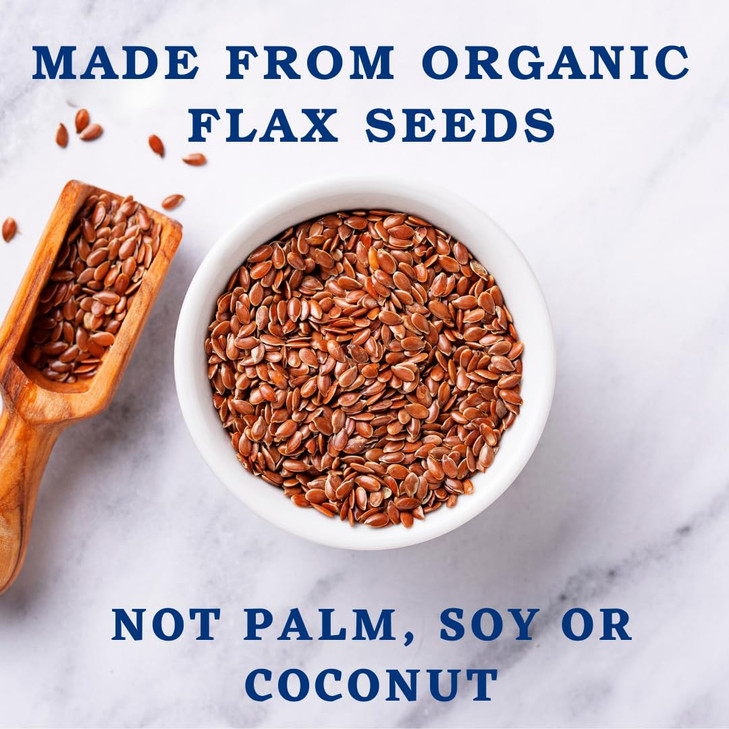 Christina Moss Naturals Vegetable Glycerin Organic Flax Seeds No Palm Use DIY Soap makers adds moisture to Cream Shampoo