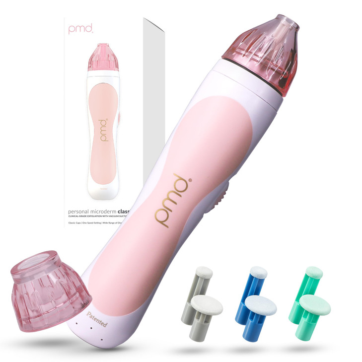 PMD Personal Microderm Classic for AtHome Use Facial Exfoliator Tool Microdermabrasion Machine Kit for Face and Body Ski