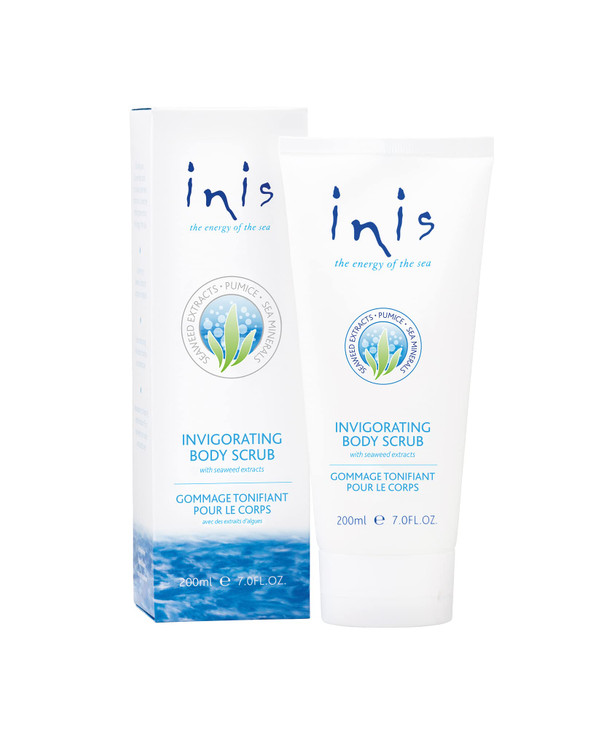 Inis the Energy of the Sea Scented Body Scrub Exfoliating Body Scrub with Pumice and Seaweed for Soft Smooth Moisturized