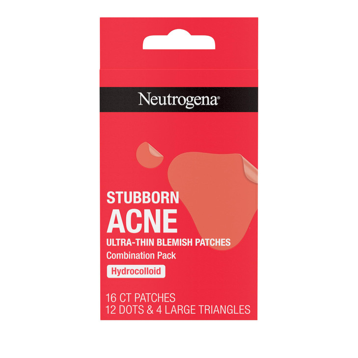 Neutrogena Stubborn Acne UltraThin Blemish Patches Acne Pimple Patches UltraThin Hydrocolloid Facial Stickers Suitable f