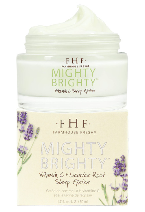 FarmHouse Fresh Mighty Brighty Licorice Root Gele Dark Spot Corrector for Face with Vitamin C E 17 fl oz