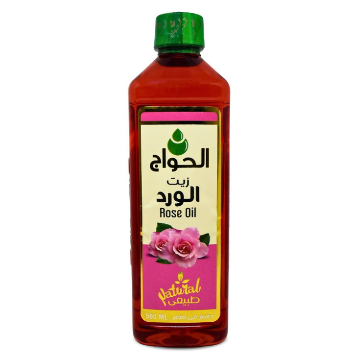 bonballoon Pure Natural Rose Oil Cold Pressed Al Hawaj Elhawag El Hawag Original for Body And Hair 1 Pack 169 oz 500 ml