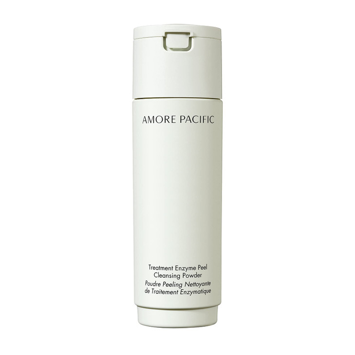 AMOREPACIFIC Treatment Enzyme Peel Cleansing Powder Korean Gentle Daily Exfoliator with Hyaluronic Acid and Green Tea En