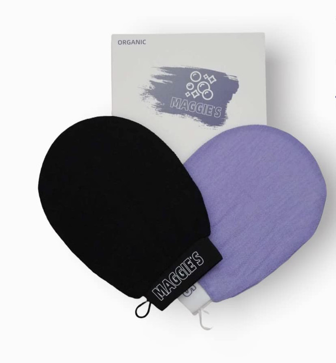 Maggies Deep Exfoliating Mitt Body Scrub for Soft Skin Exfoliating Glove Skin Cleanser Part of the Best Skincare Kit for