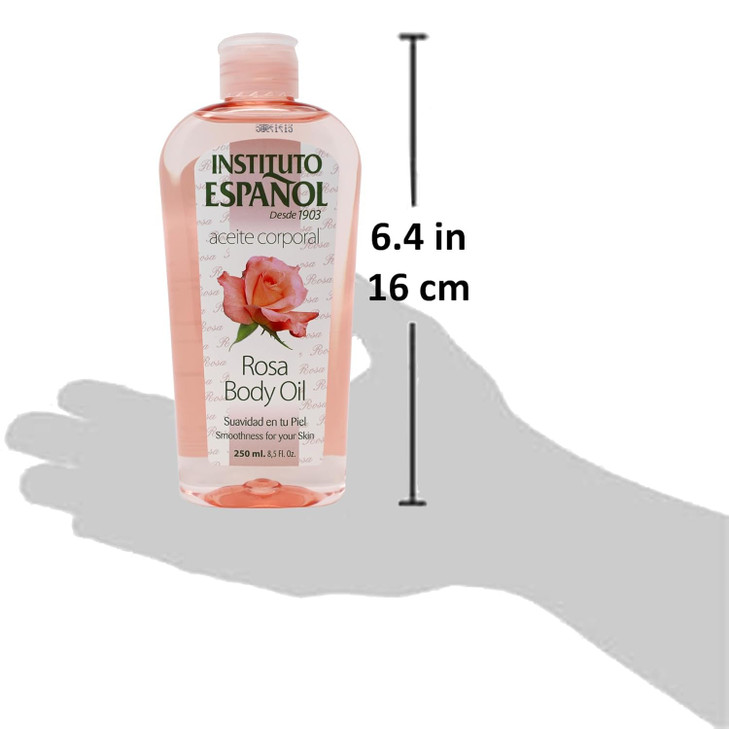 Instituto Espaol Rosa Body Oil Smoothness for your Skin 2Pack 85 FL Oz each 2 Bottles