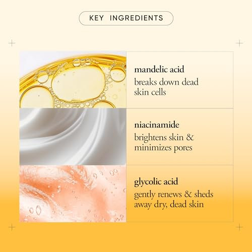 philosophy microdelivery tripleacid brightening peel pads with mandelic glycolic malic acid for discoloration dark spots