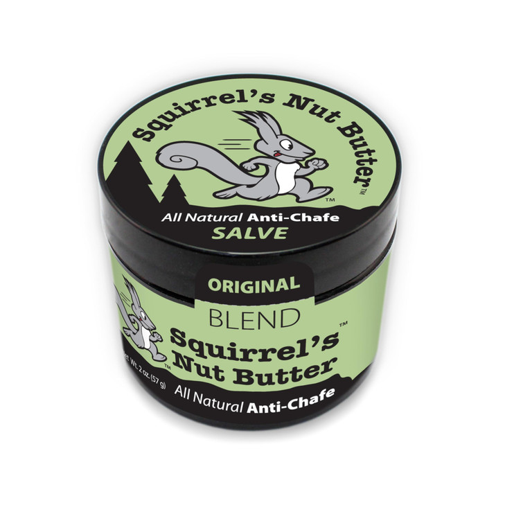 Squirrels Nut Butter Anti Chafe Tub All Natural Chafe Prevention Skin Care for Athletes Runners Adventurers Thighs Arms