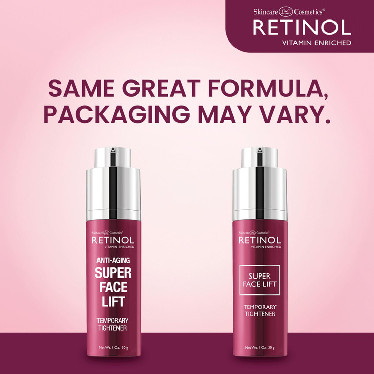 LIVAURA Retinol Super Face Lift Visibly firms and tightens for a lifted younger look Infused with Retinol Vitamins C E t