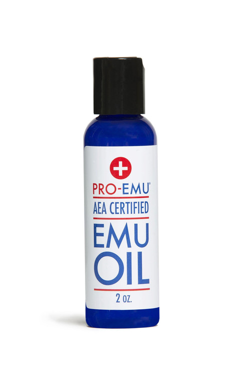 PRO EMU OIL 2 oz All Natural Emu Oil AEA Certified Made In USA Best All Natural Oil for Face Skin Hair and Nails