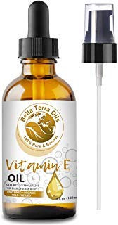 Bella Terra Oils Organic Vitamin E Oil 2oz Celebrate Natural Organic Vitamin Es NutrientRich Legacy DAlpha Tocopherol De